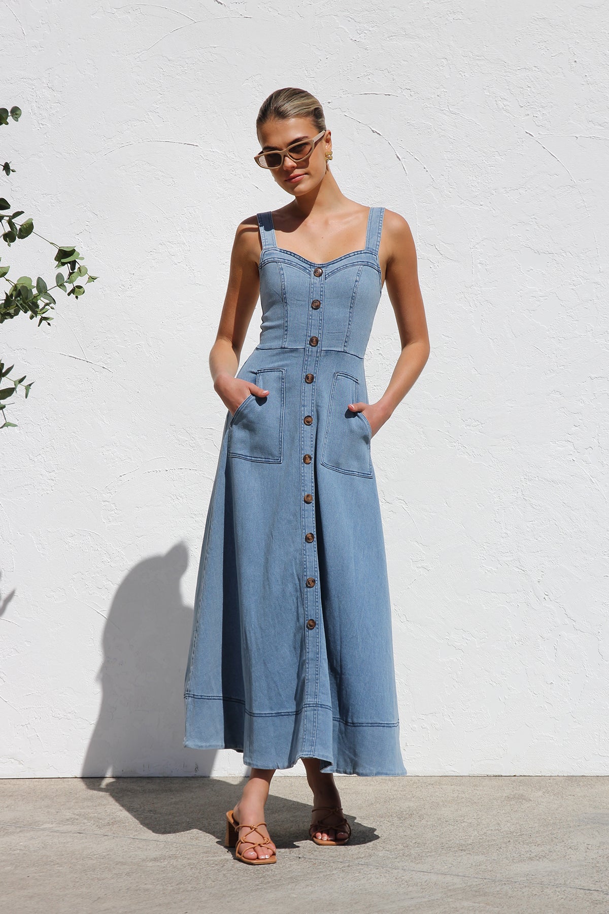 Šaty Danielle BLUE DENIM