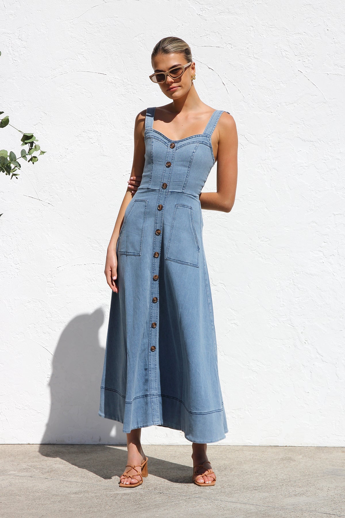 Šaty Danielle BLUE DENIM