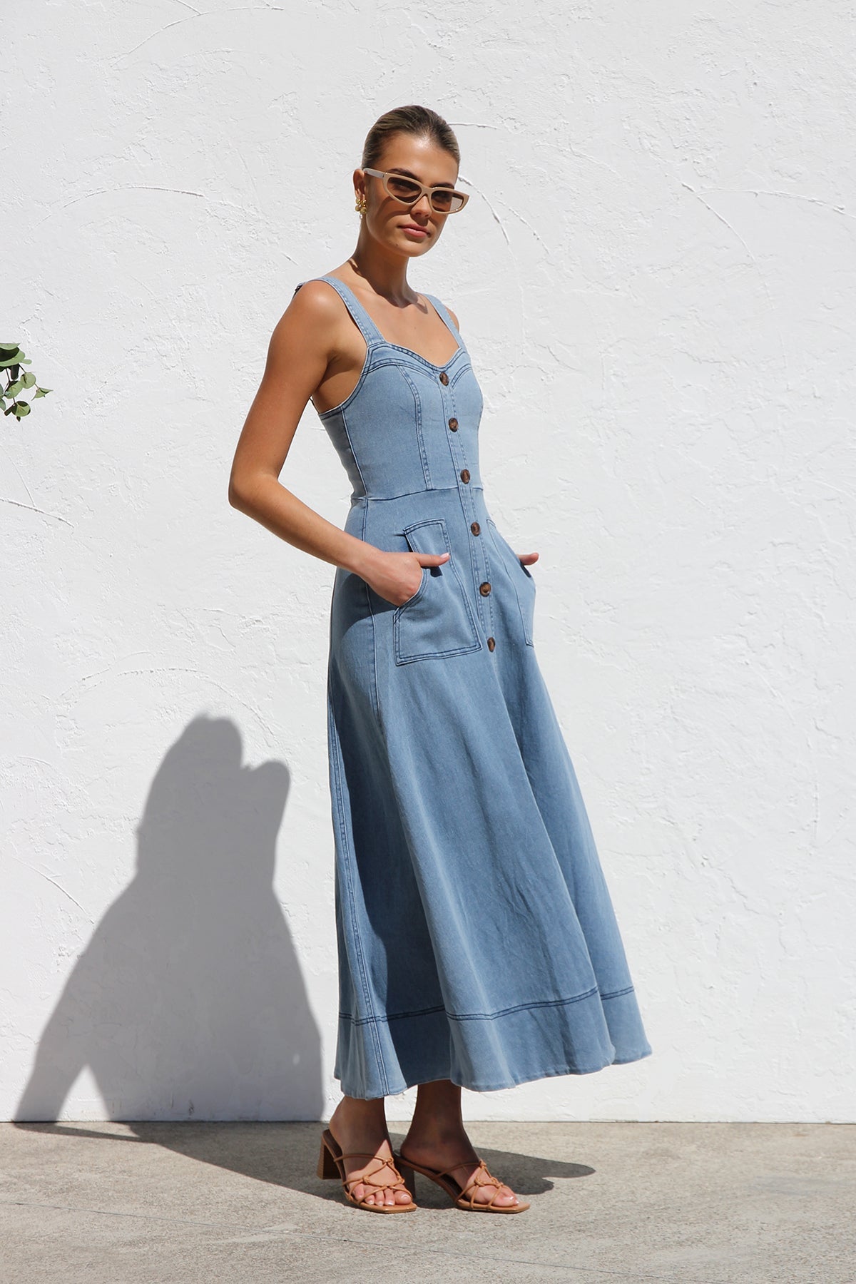 Šaty Danielle BLUE DENIM