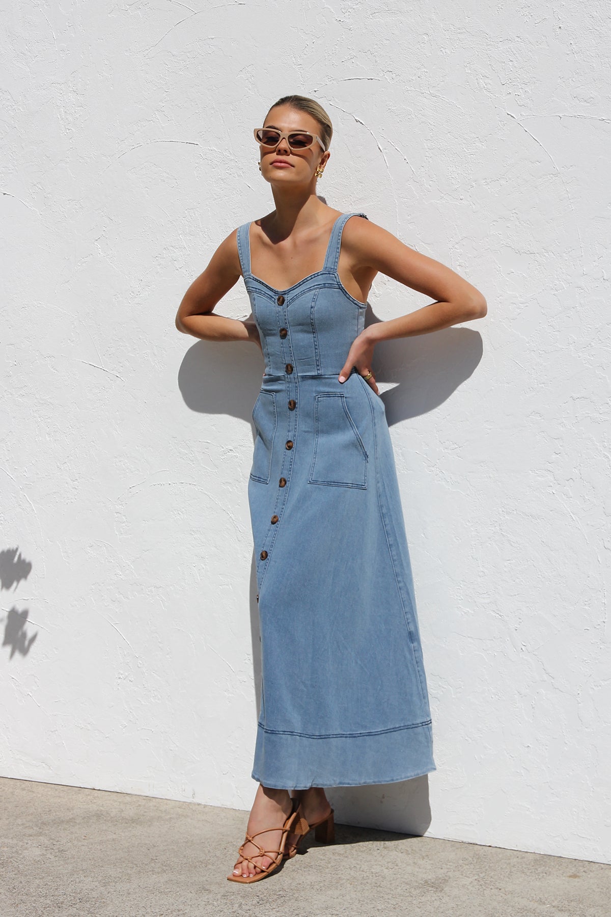 Šaty Danielle BLUE DENIM