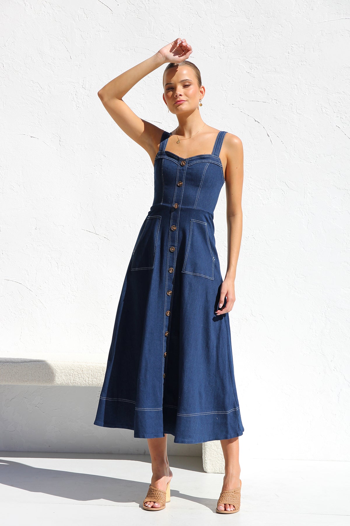 Danielle šaty INDIGO DENIM