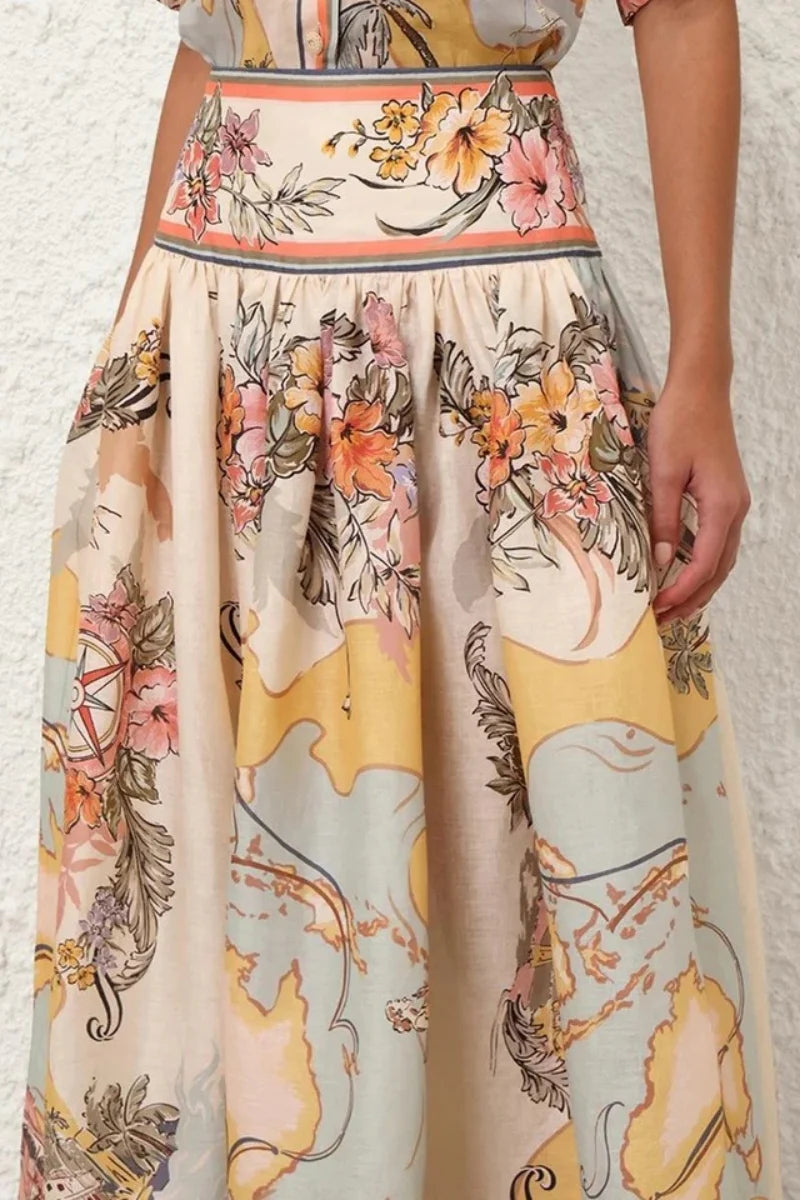 Jessica midi-rok