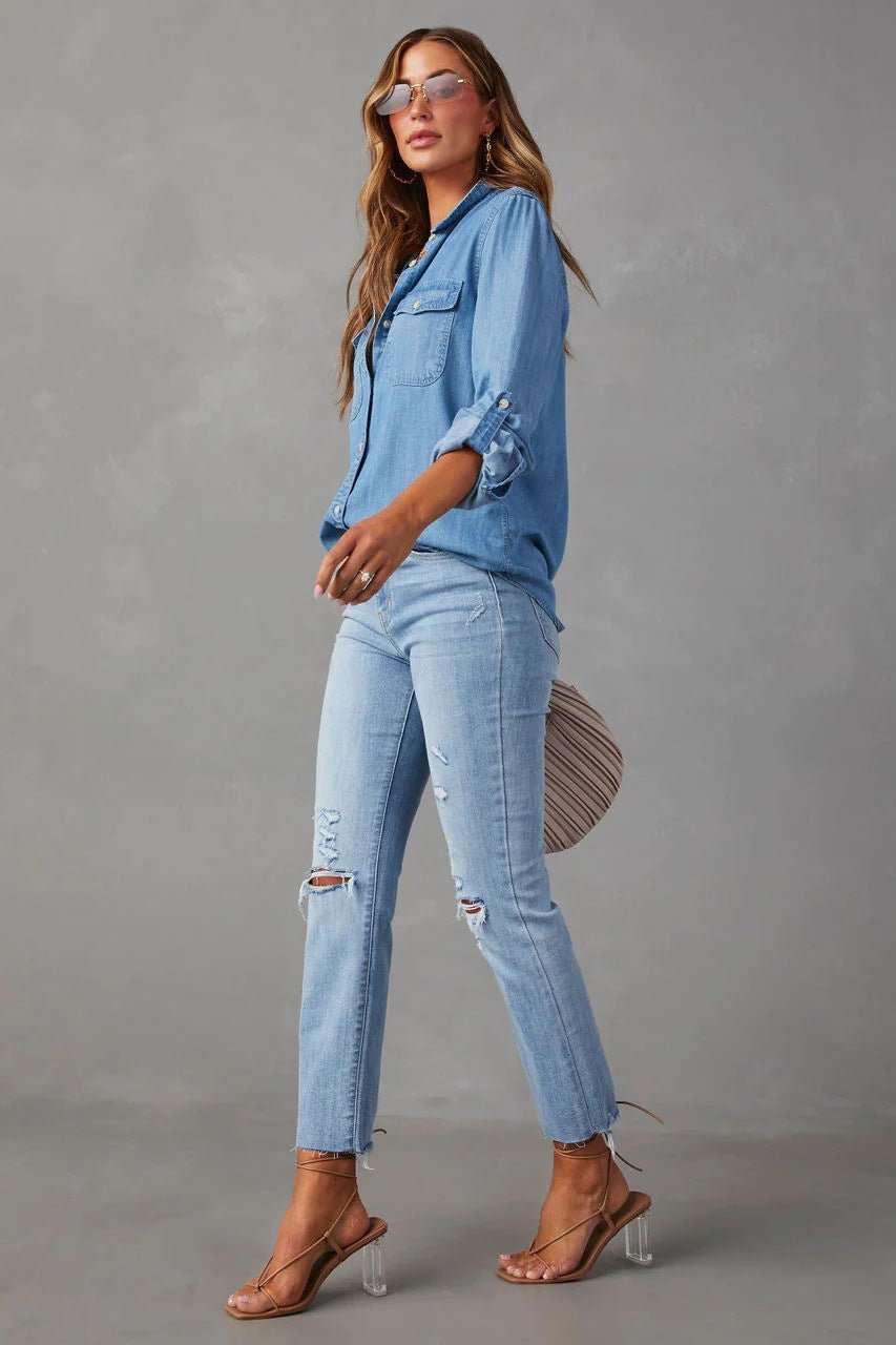 Chemise en jean Ashley