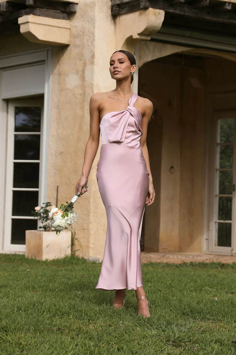 Greta Maxi Dress - Rosa Cotta