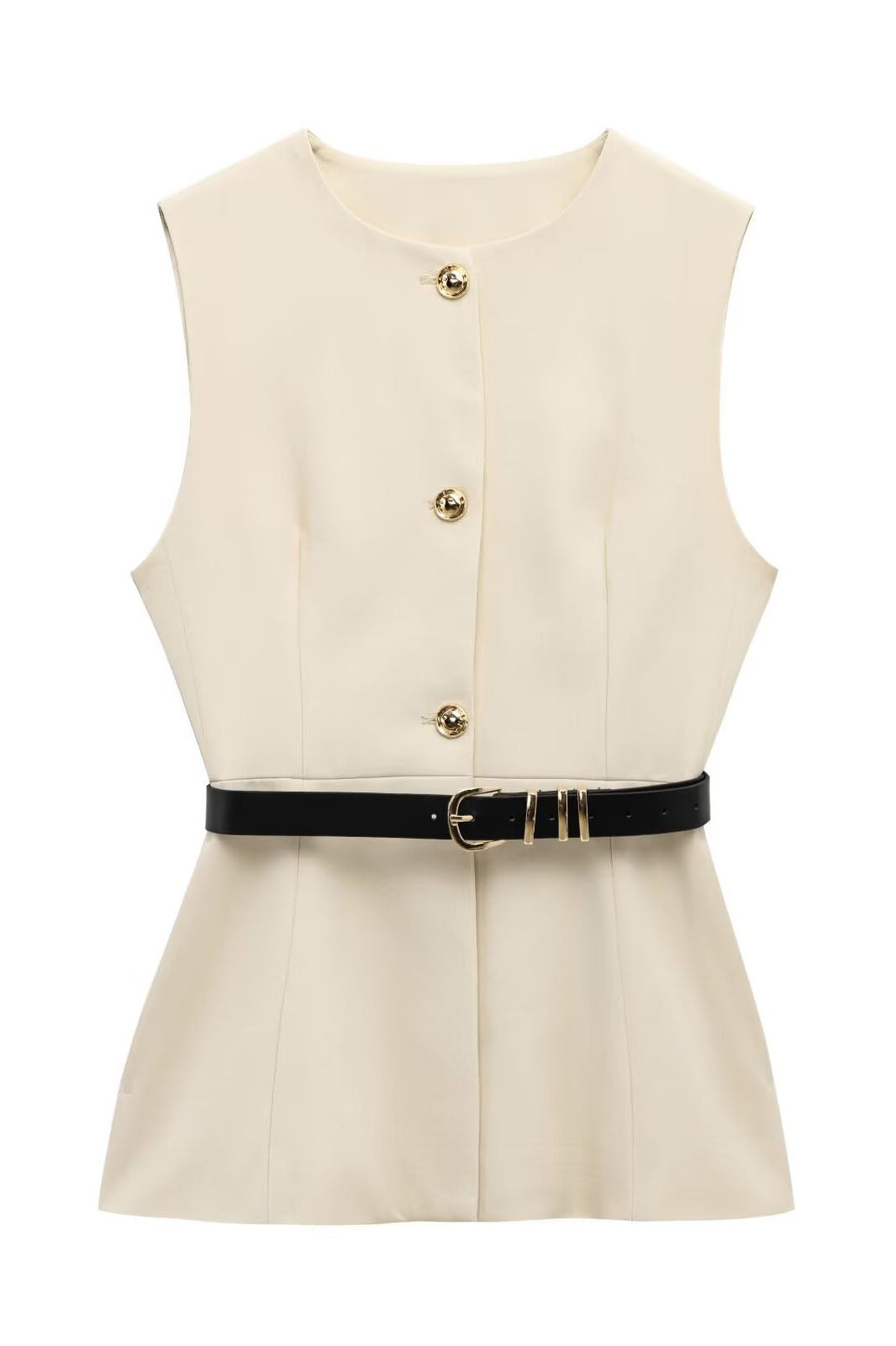 Urban Sleeveless Blazer & Pants Set