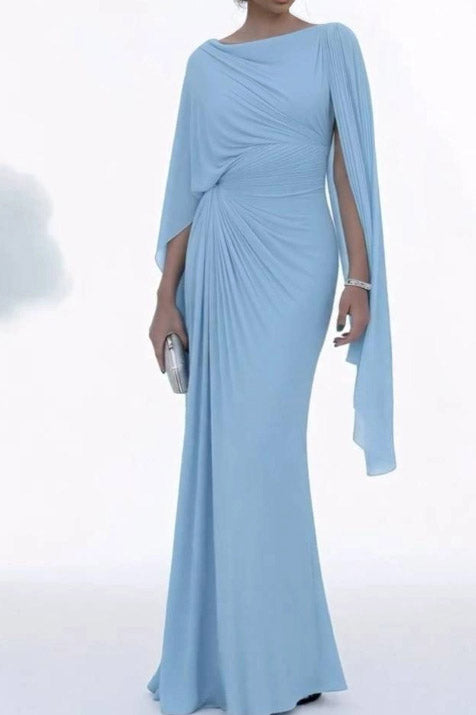 Corsage Cape Maxi Kleed