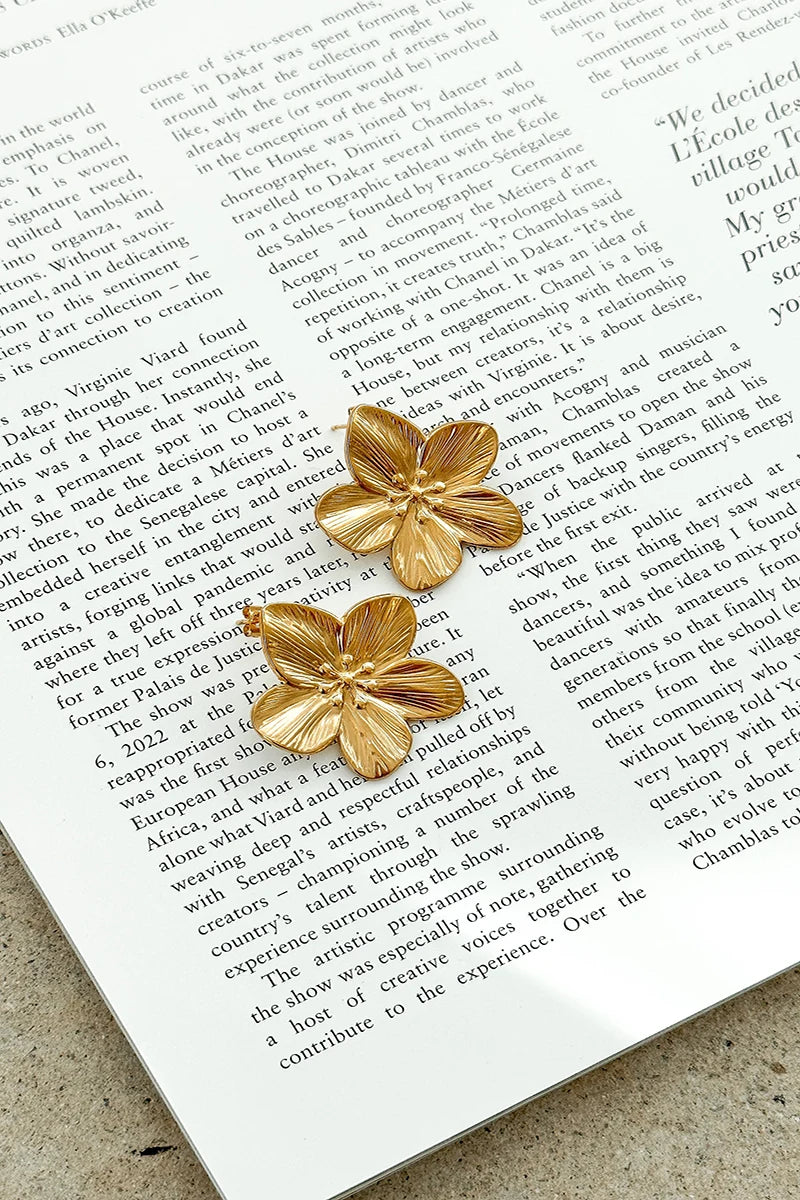Boucles d'oreilles Breeze - Or