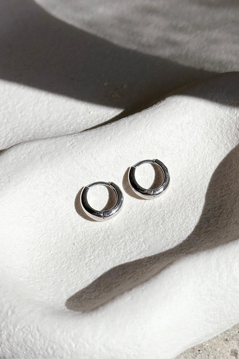 Náušnice Island Glow Hoop - Sterling Silver