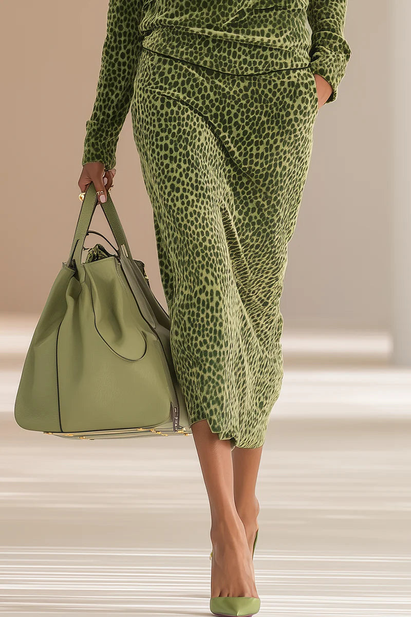 Grace Blummen Applikatioun Short Sleeve Midi Kleed