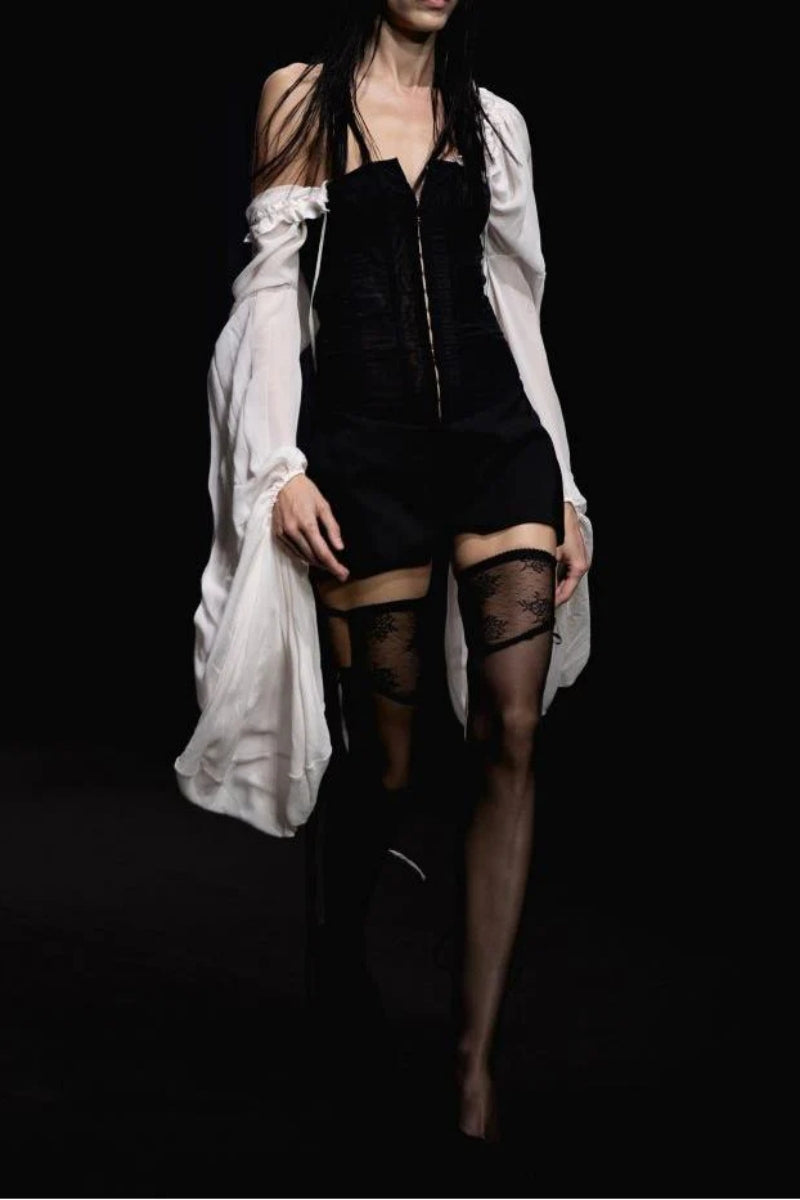 فستان كايلي ماكسي - وردي باهت