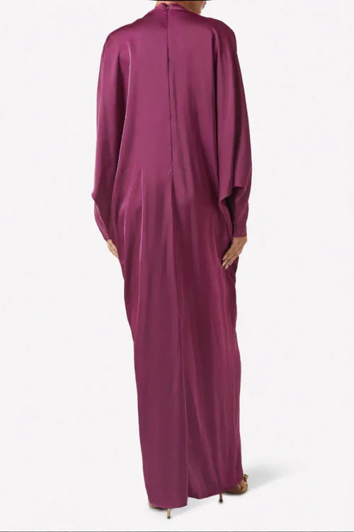 Skládané maxi šaty Belle Gradient