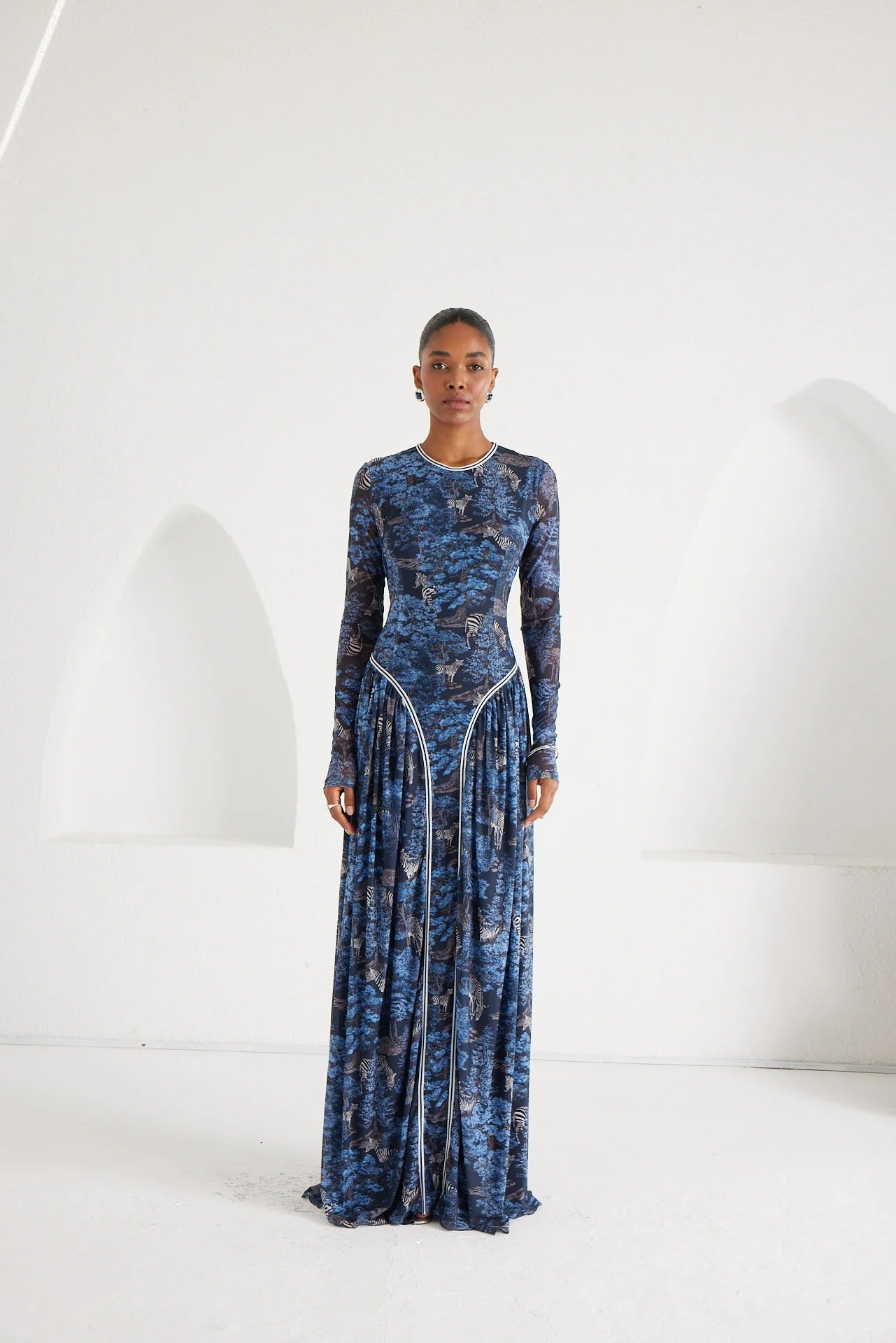 Zebra Dream Maxi Dress