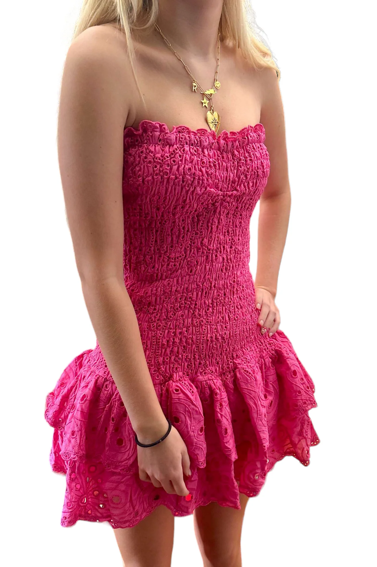 Teapaus tube top klänning