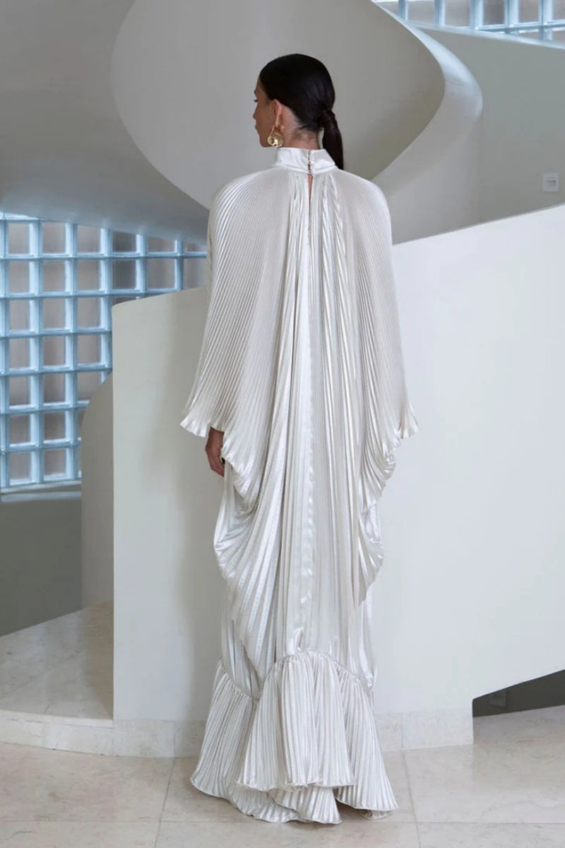 Elegant Satin Maxi Dress