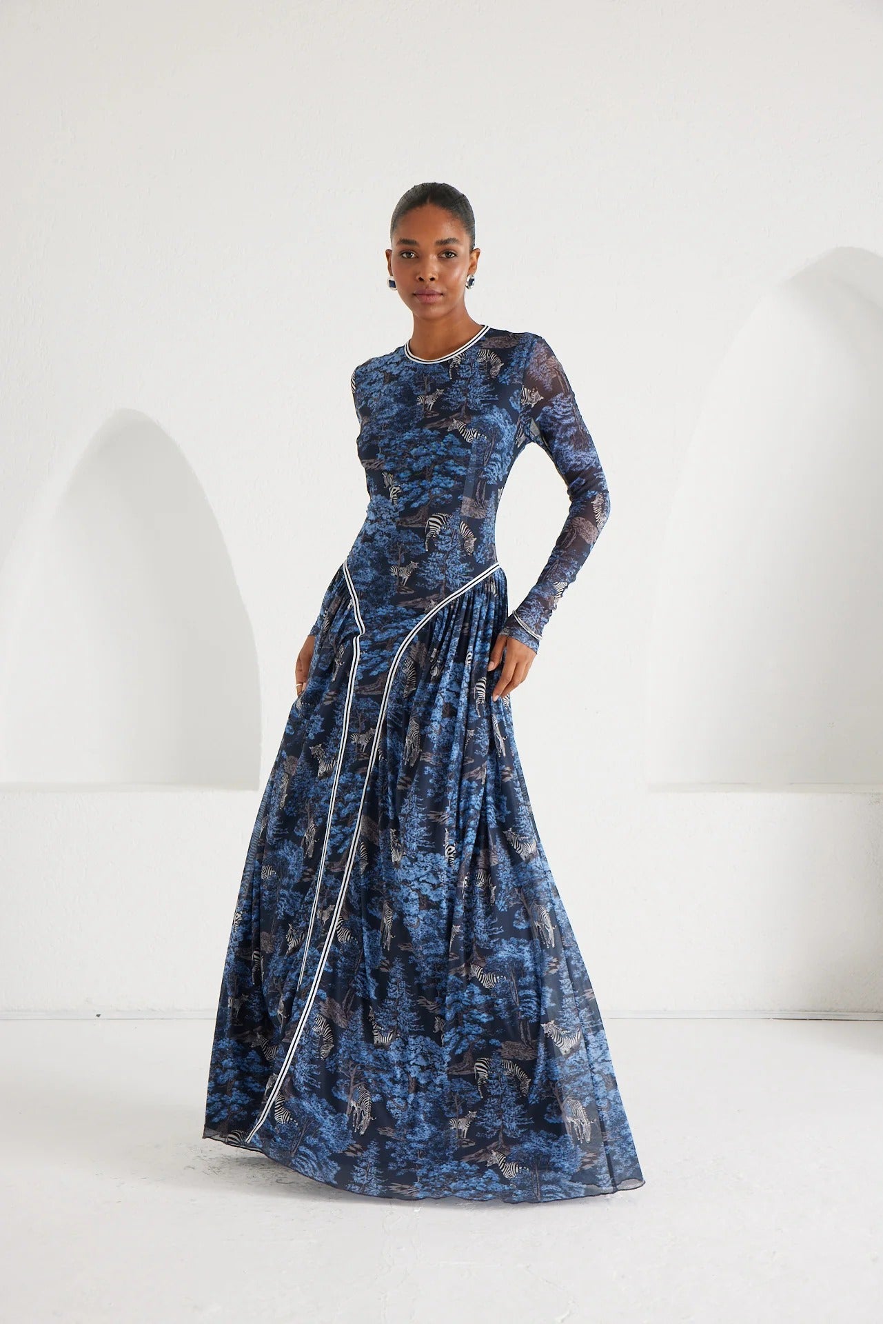 Zebra Dream Maxi Dress