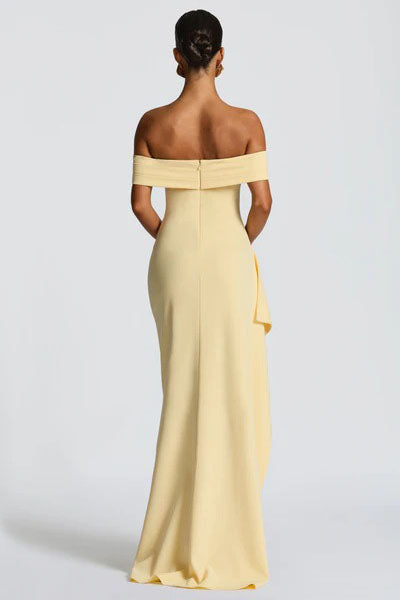 Joyce Maxi Lemon Dress