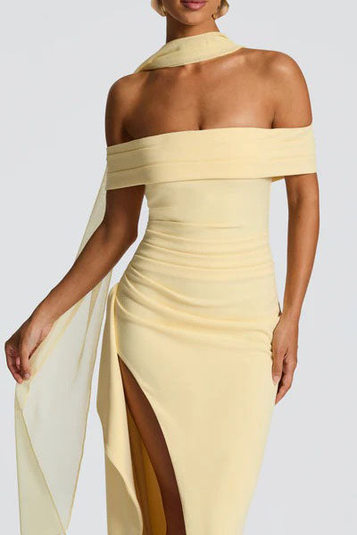 Joyce Maxi Lemon Dress