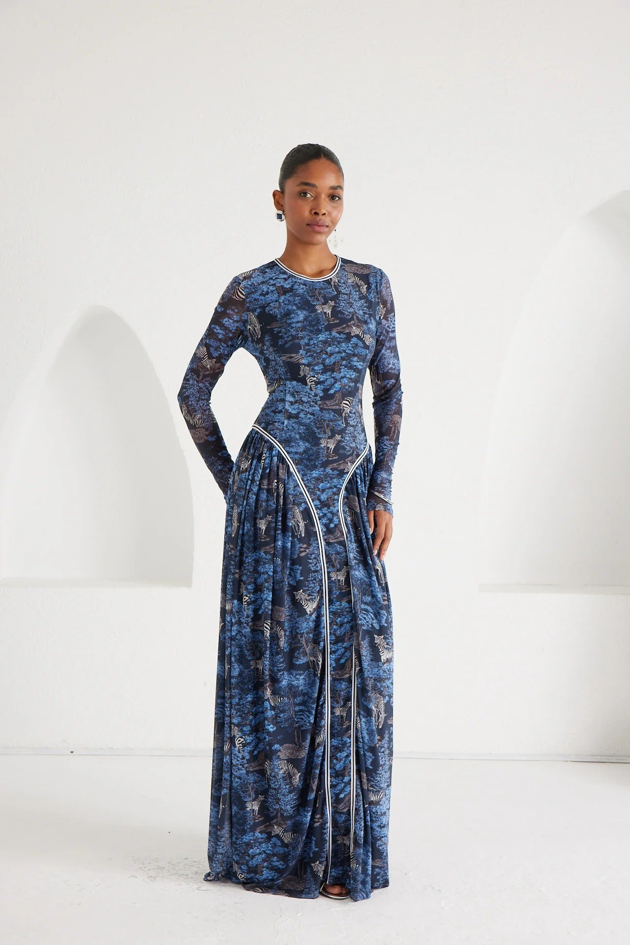 Zebra Dream Maxi Dress