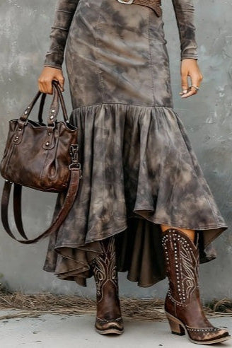 Grace Floral Appliqué Korte Mouw Midi Jurk