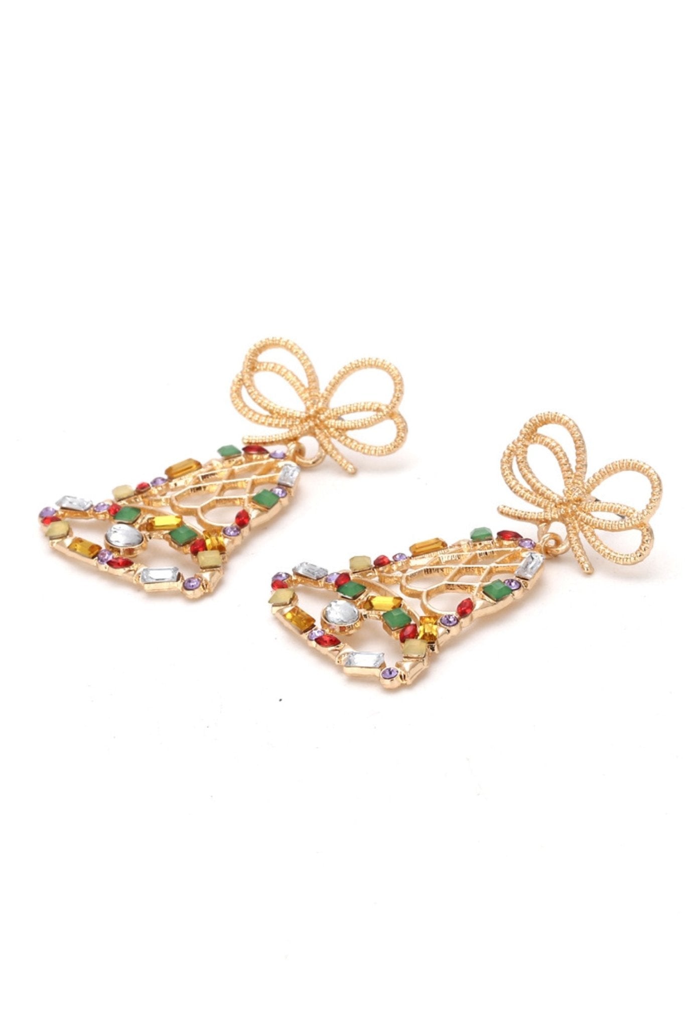 Jingle Bells Diamante Drop örhängen