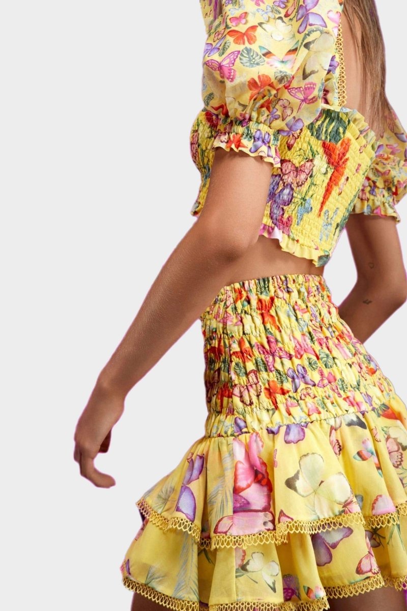 Mona sommerfugle trykt sæt