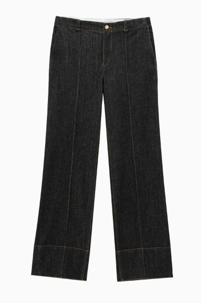 Joa – Ausgestelltes Maxikleid mit bestickter Spitze