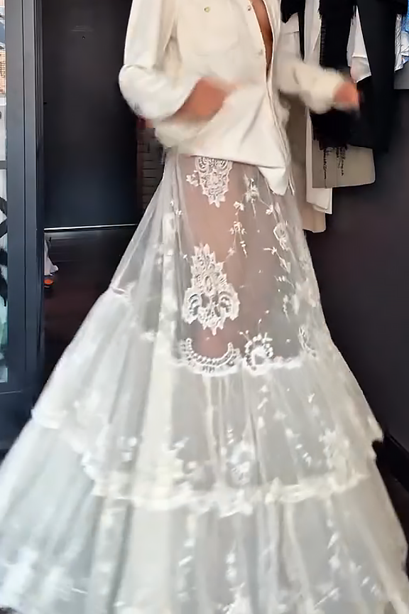 ポルカドットパンツセット