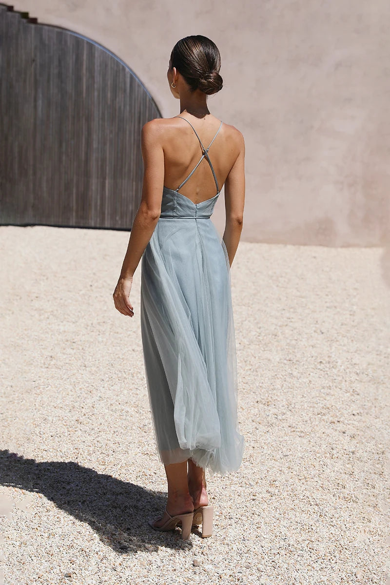 Diana Midi Dress - Sage