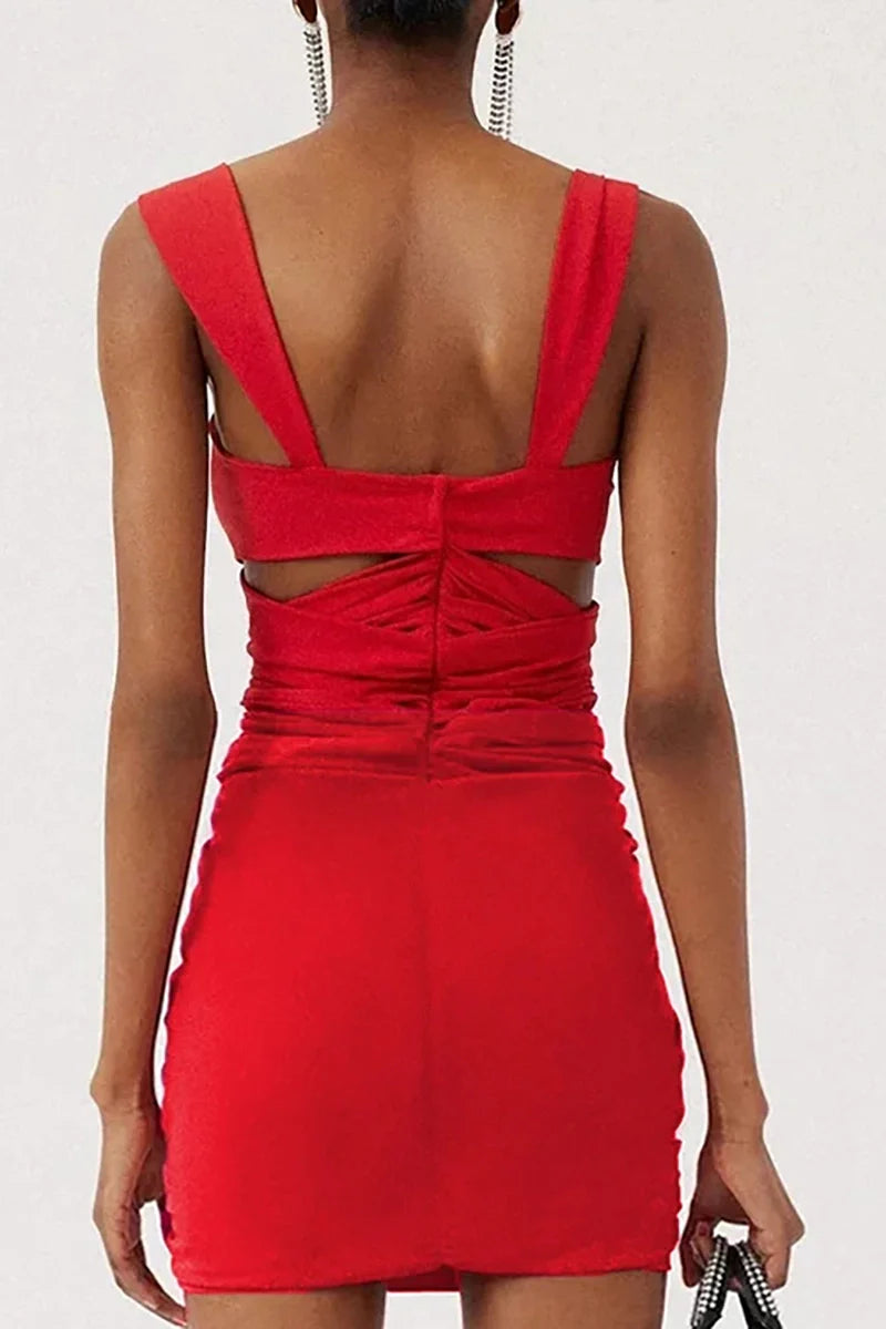 Floral Appliqué Swimsuit Set