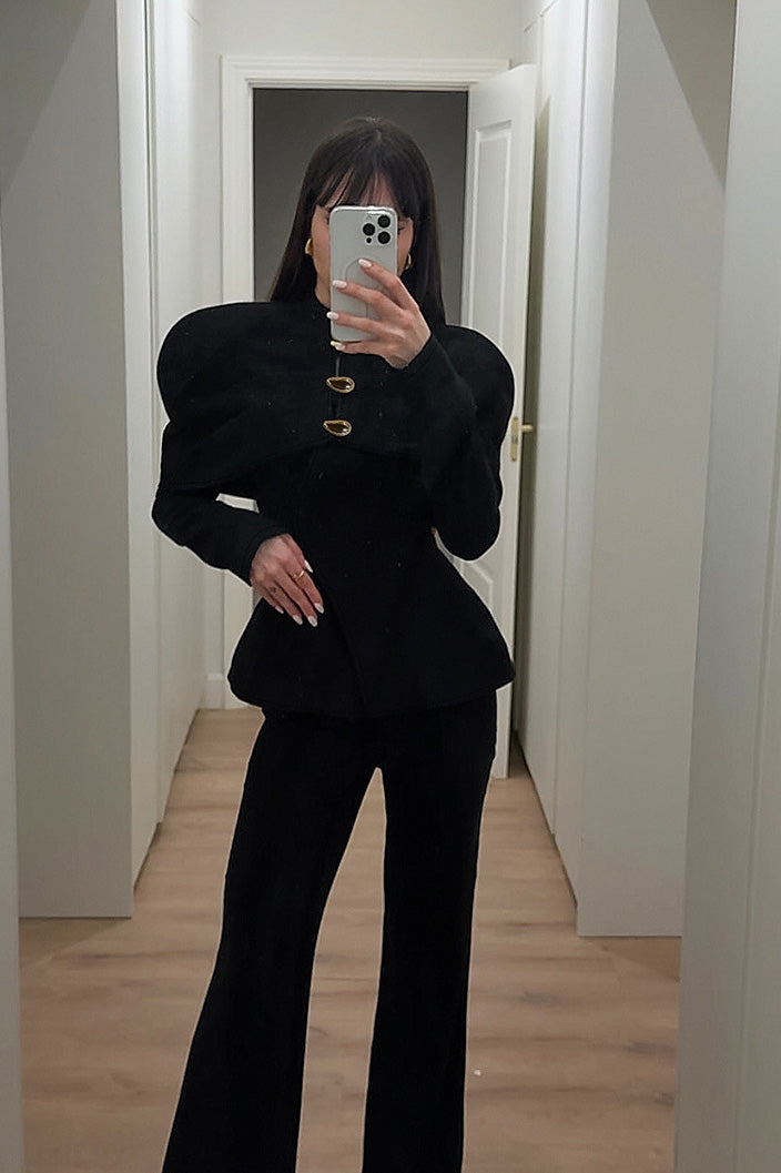 Rochie maxi evazată cu dantelă brodată Joa