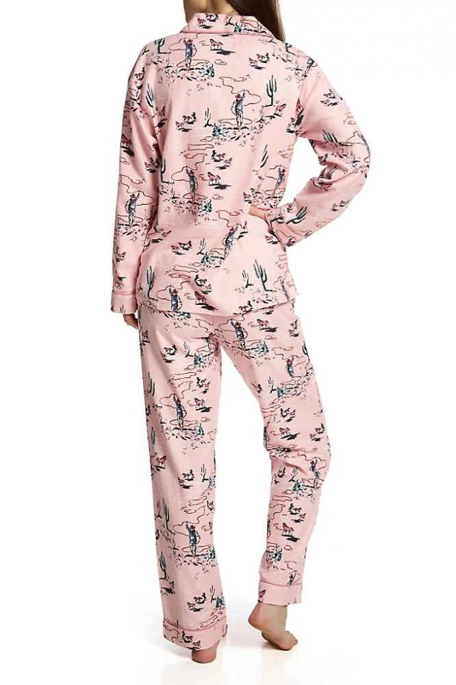 Western Desert Print Pajama Set