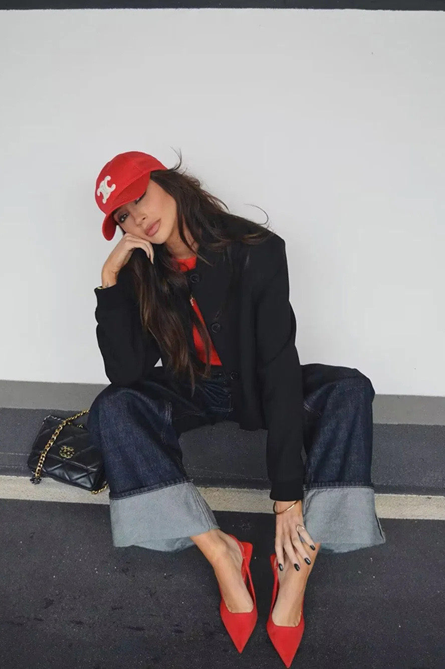 Joa – Ausgestelltes Maxikleid mit bestickter Spitze