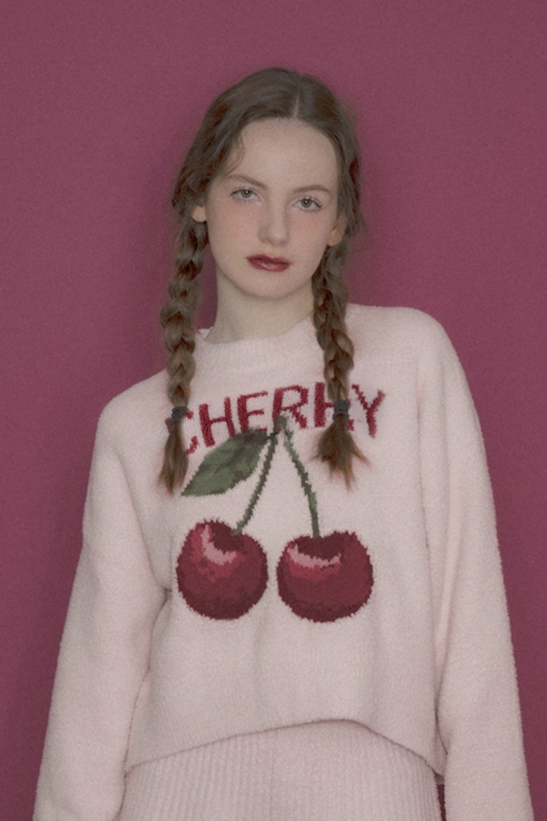 Soft Halschent Velvet Milk Cherry Set