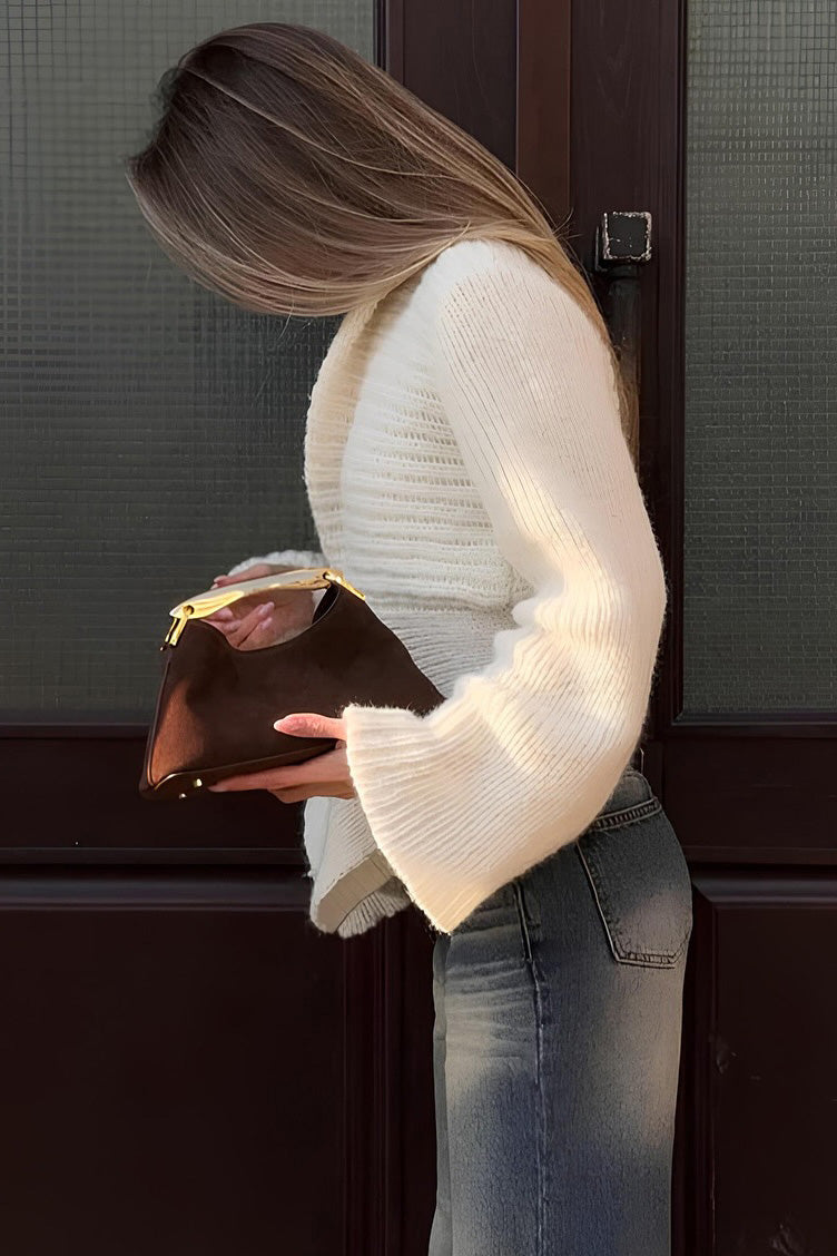 Luxury Lrregular Knitted Cardigan