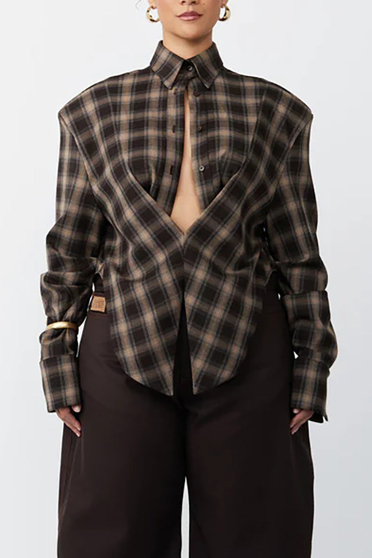 Personalized Declaration Plaid Shirt