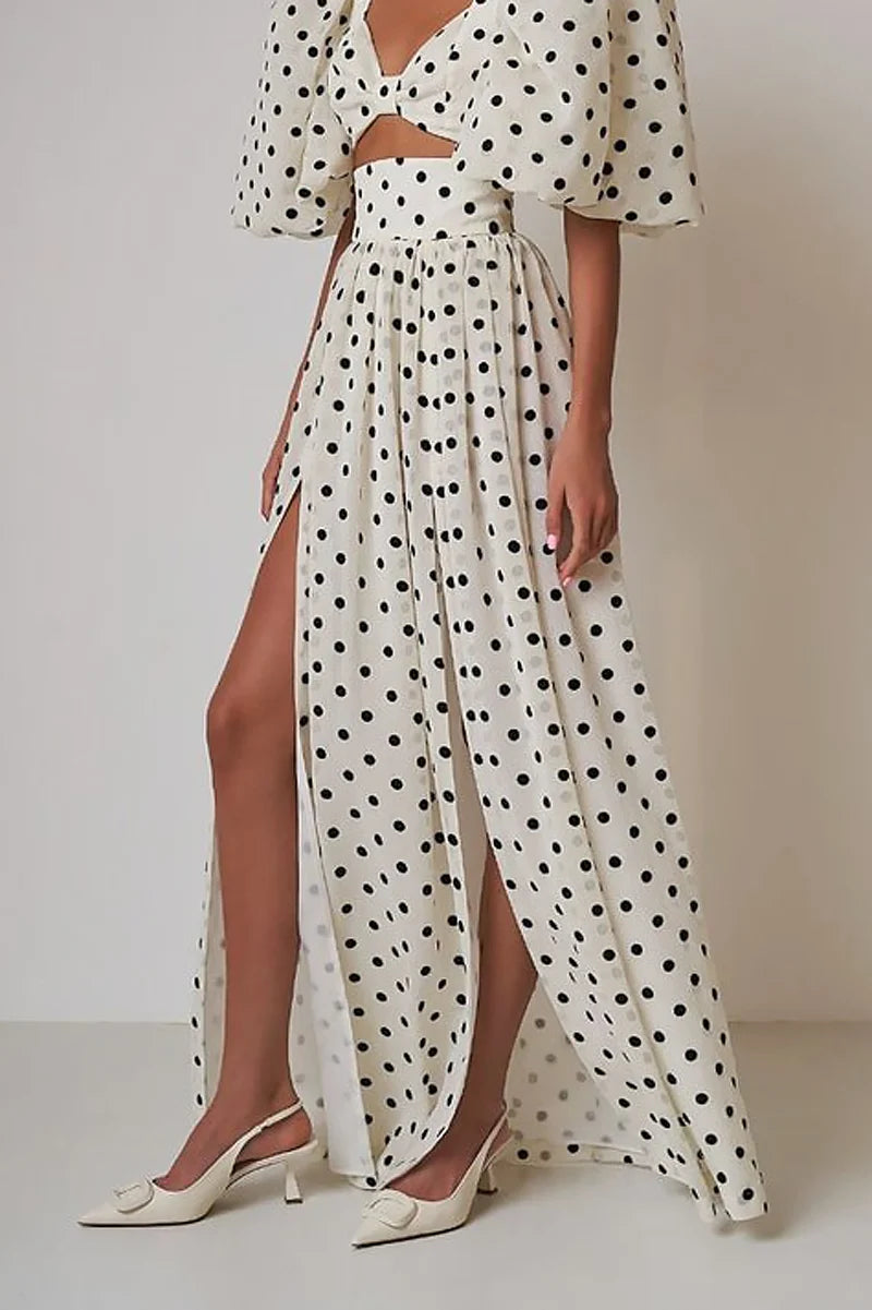 Ellie Polka Dot Rok Set