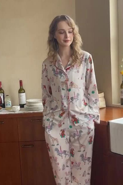 Circus Print Pyjama Set