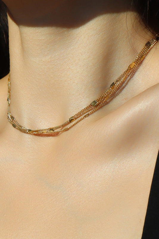 Collar Seraphina Baño de Oro