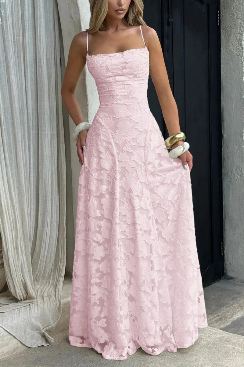 Jacquard Maxi Dress