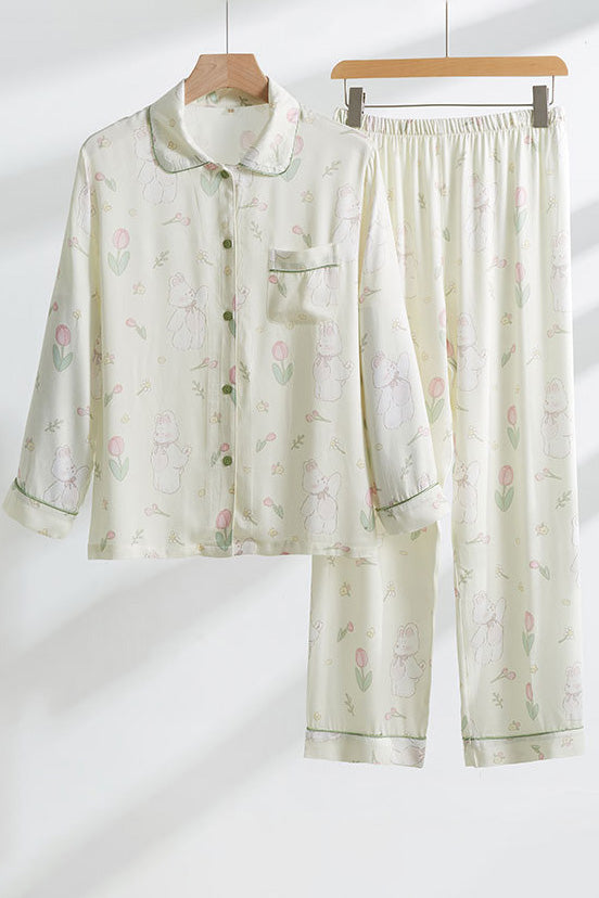 Double Layer Bamboo Fiber Sleepwear