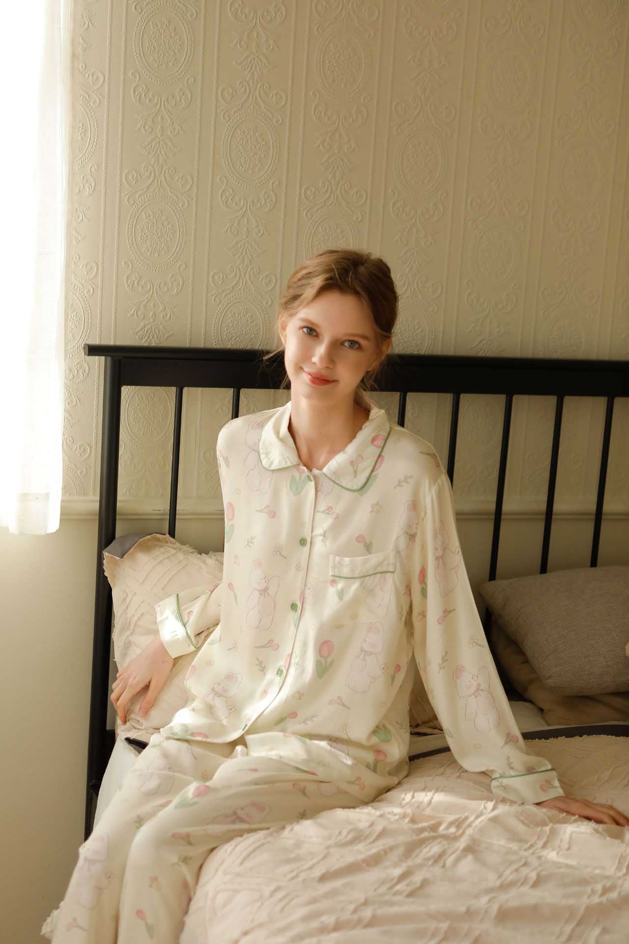 Double Layer Bamboo Fiber Sleepwear