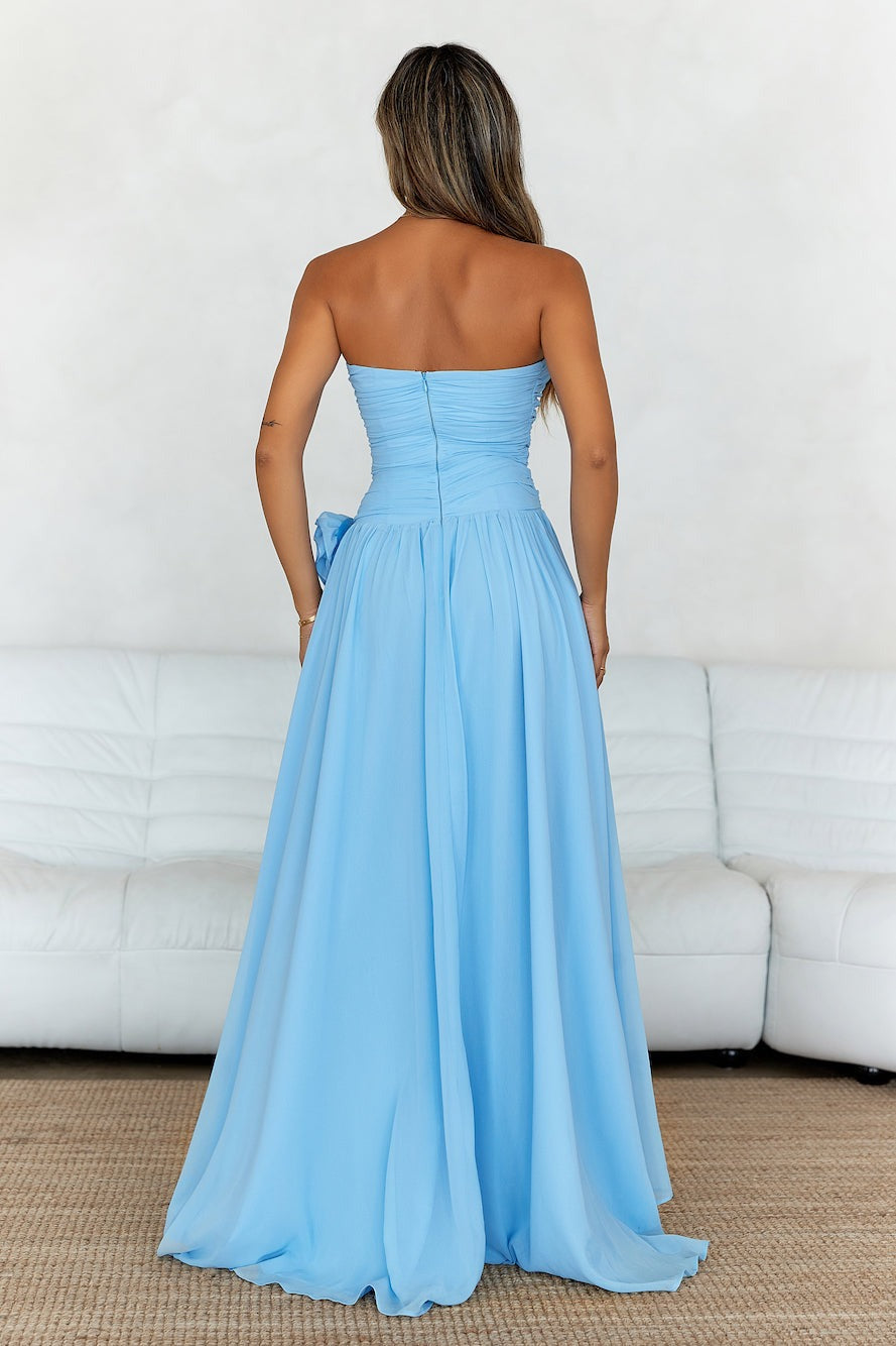 Abito Maxi in Maglia Orchidea