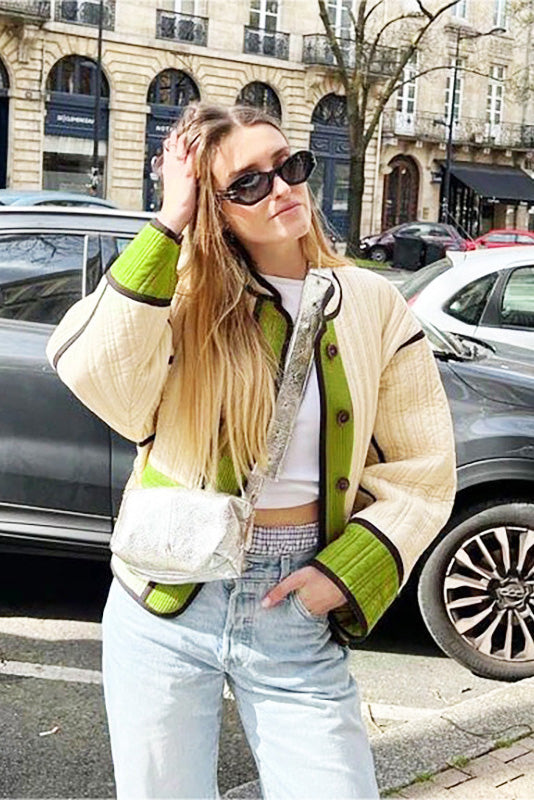 Joa Broderad Spets Trimmad Flare Maxiklänning