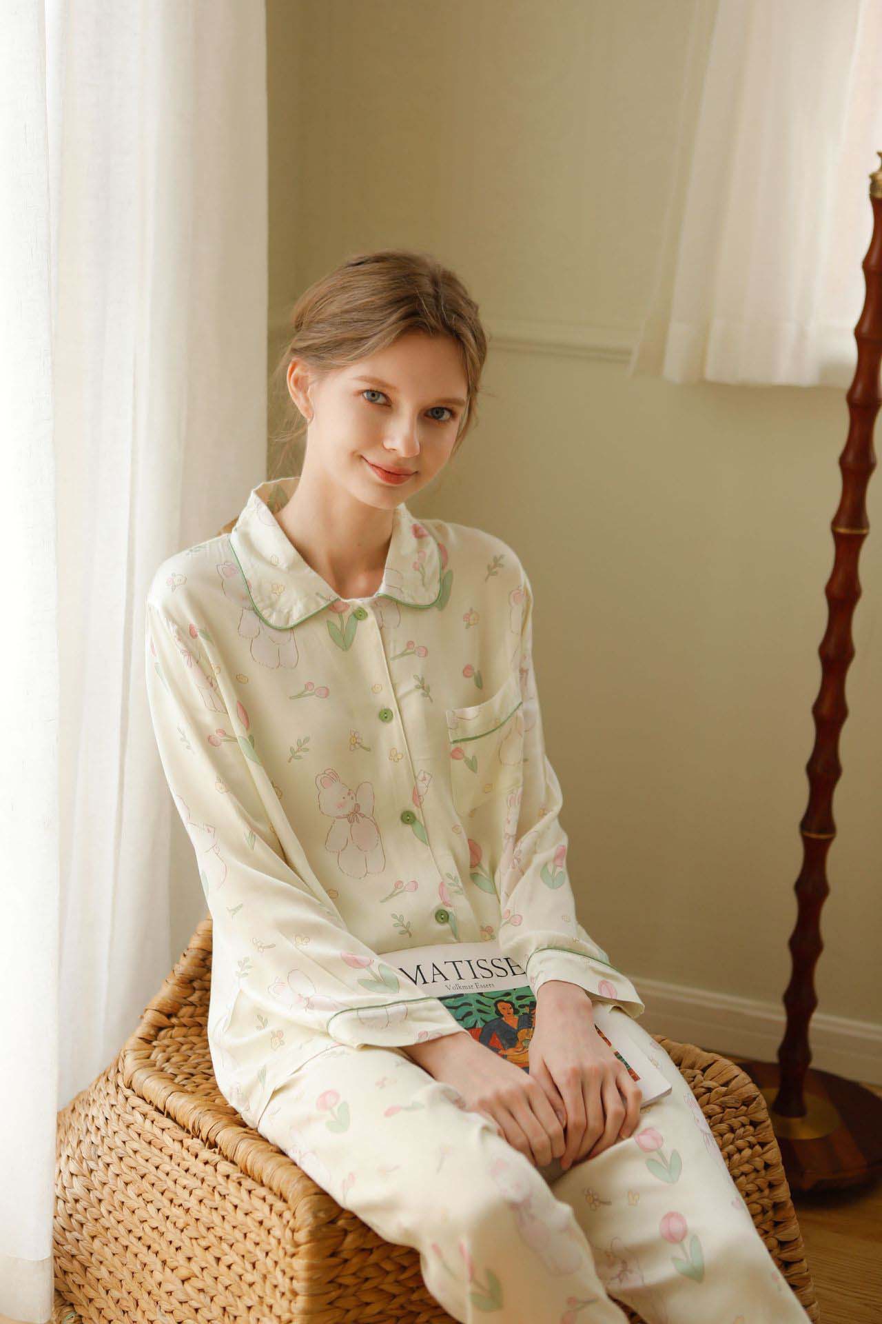 Double Layer Bamboo Fiber Sleepwear