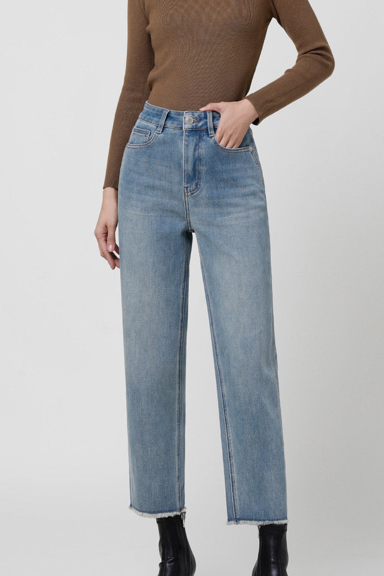 Vintage franséisch Zigarette Jeans