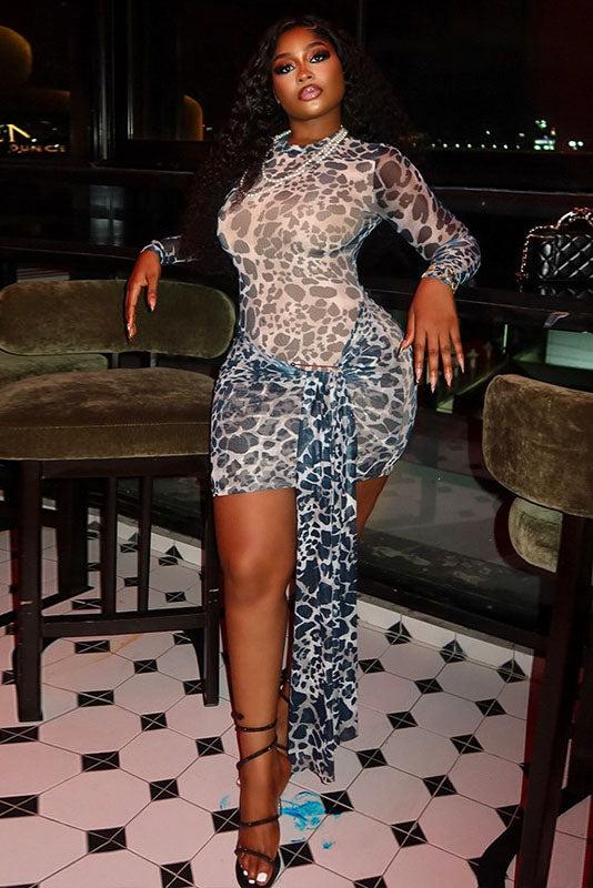 Vestido largo fluido floral rosa soñador