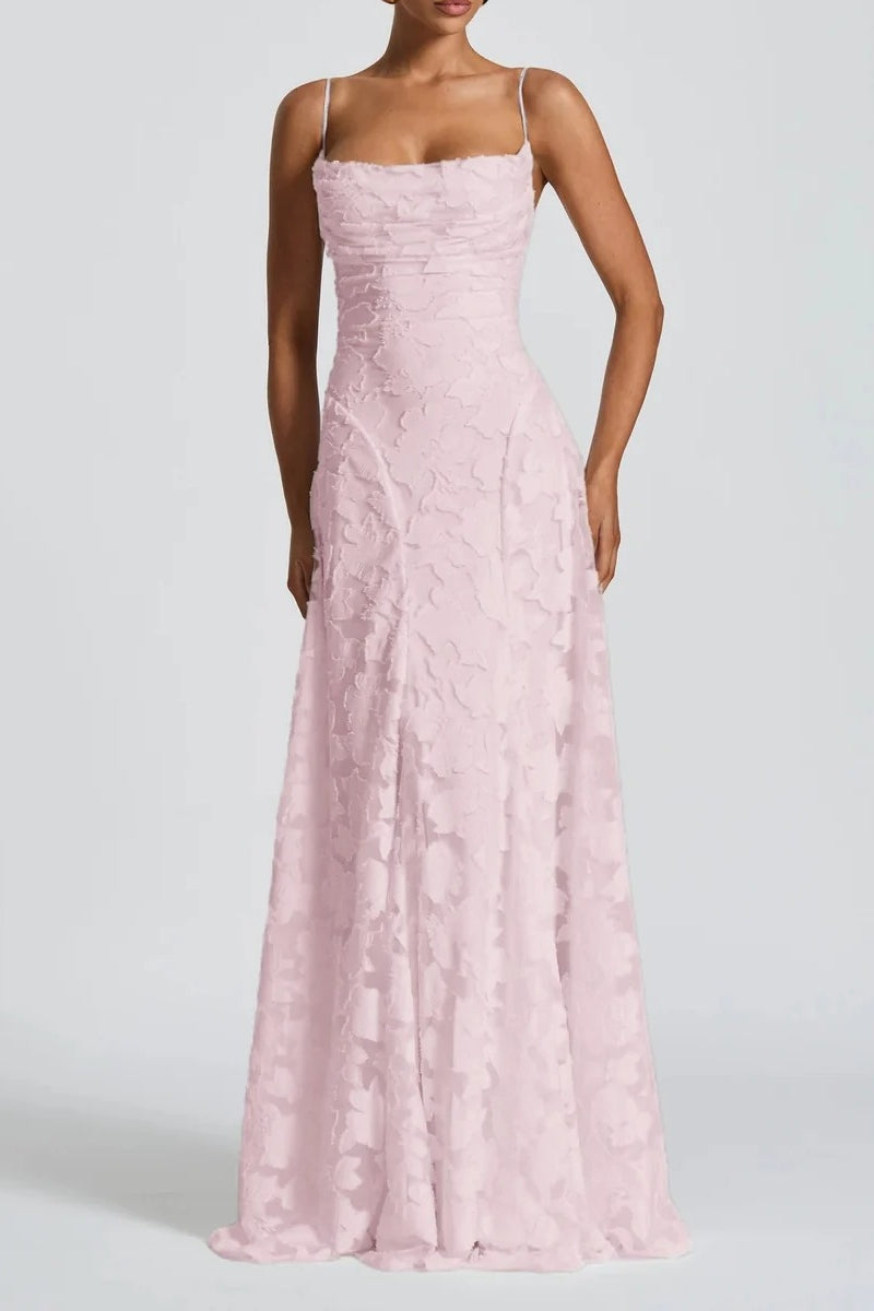 Jacquard Maxi Dress