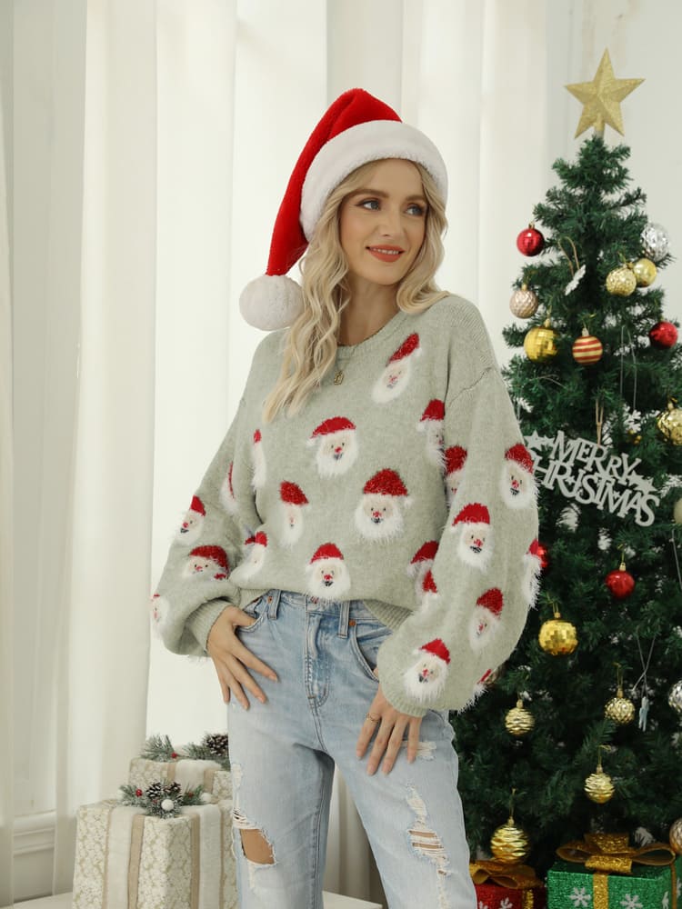 Santa Claus Stréckpullover