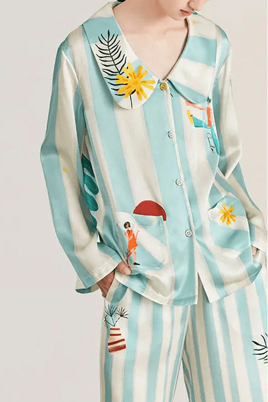 Luxe Mahjong Koningin Pyjama Set