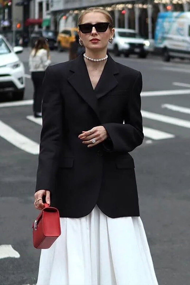 فستان جريس ميدي بأكمام قصيرة وأكمام قصيرة